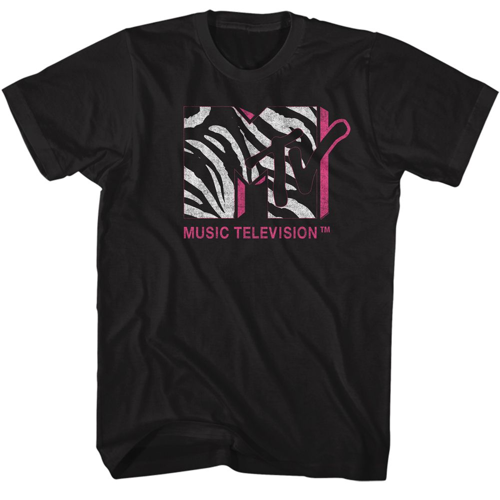 MTV - Zebra - Short Sleeve - Adult - T-Shirt