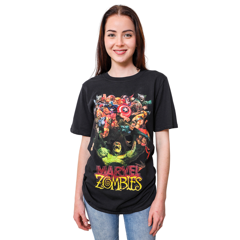 Marvel Zombies Hulk Zombie Strength Adult T Shirt