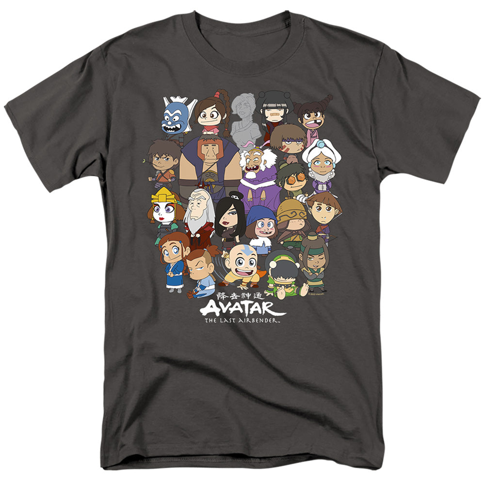 Avatar The Last Airbender - Chibi Group - Adult Men T-Shirt