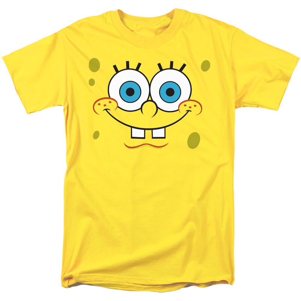SpongeBob SquarePants - Smiling Face - Adult Men T-Shirt