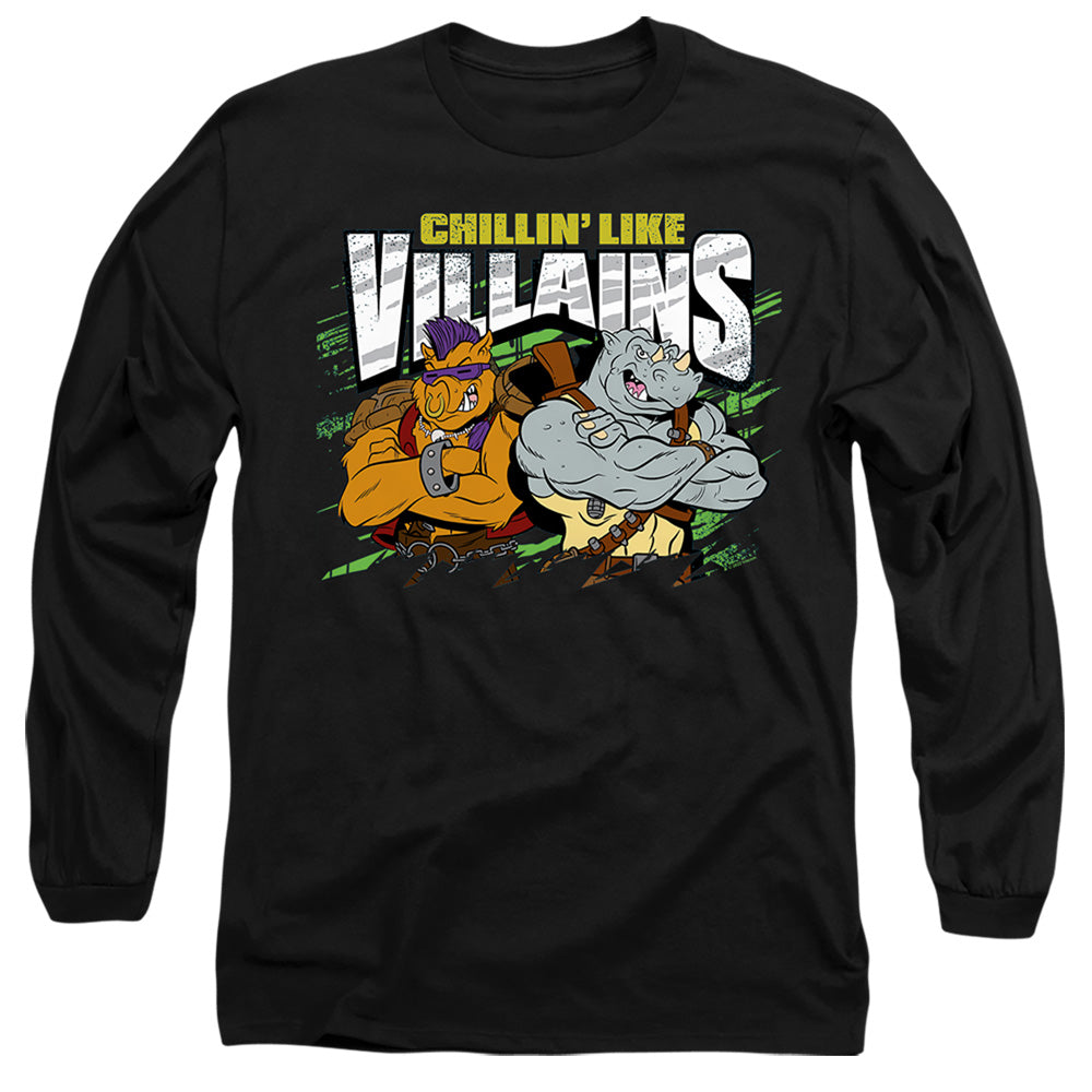 TMNT - Chillin' Like Villains - Adult Long Sleeve T-Shirt