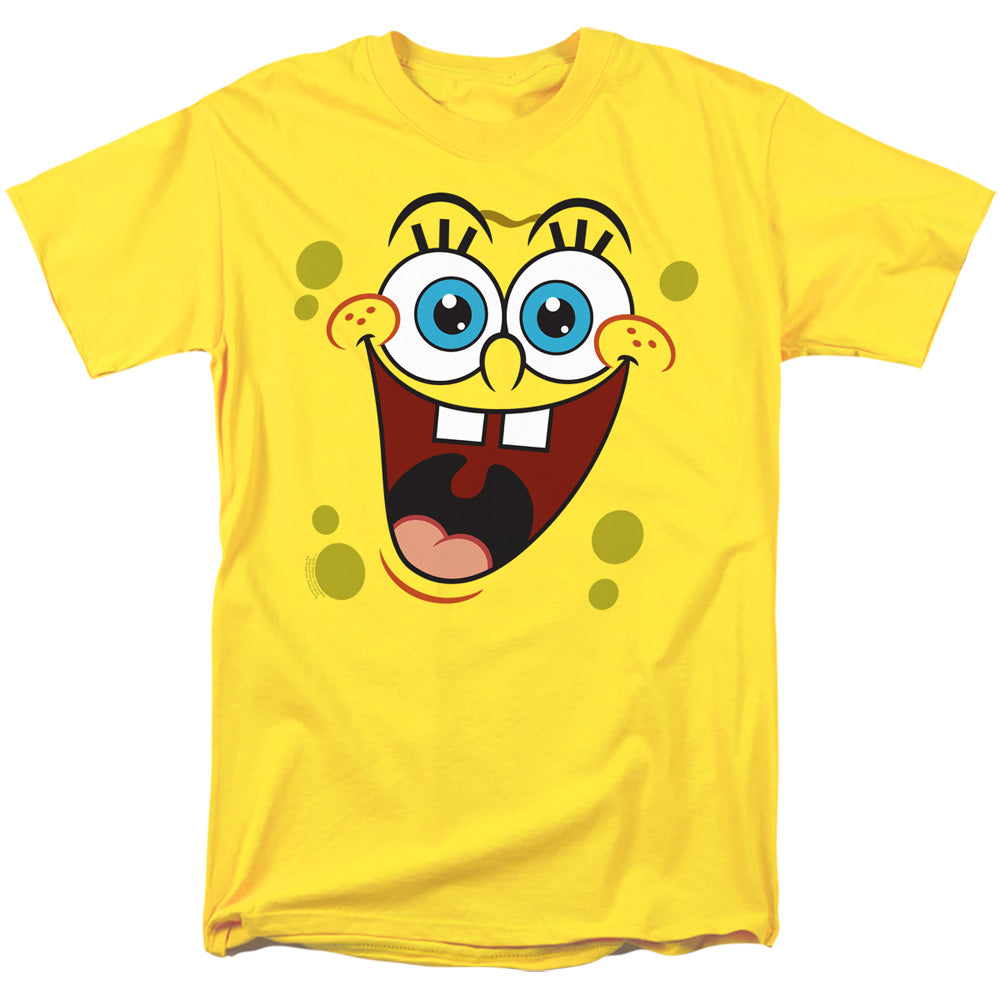 SpongeBob SquarePants - Spongebob Surprise Face - Adult Men T-Shirt