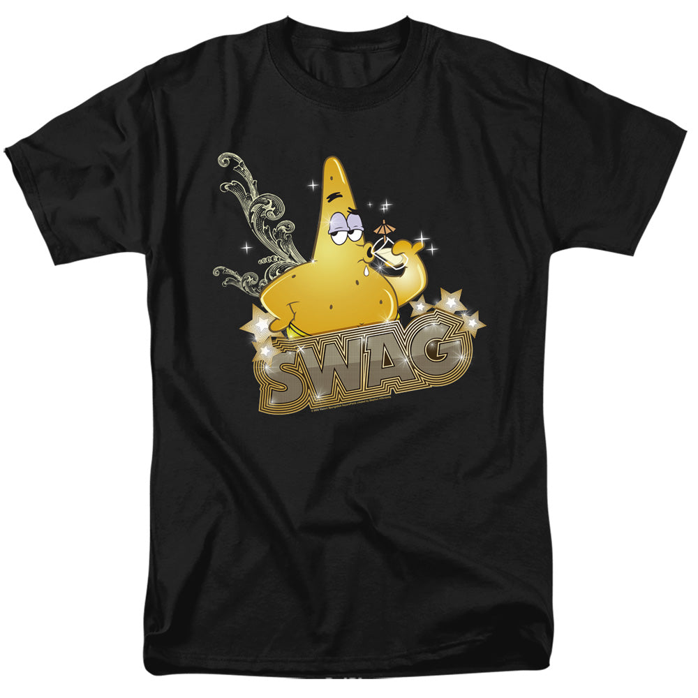 SpongeBob SquarePants - Patrick Has Swag - Adult Men T-Shirt