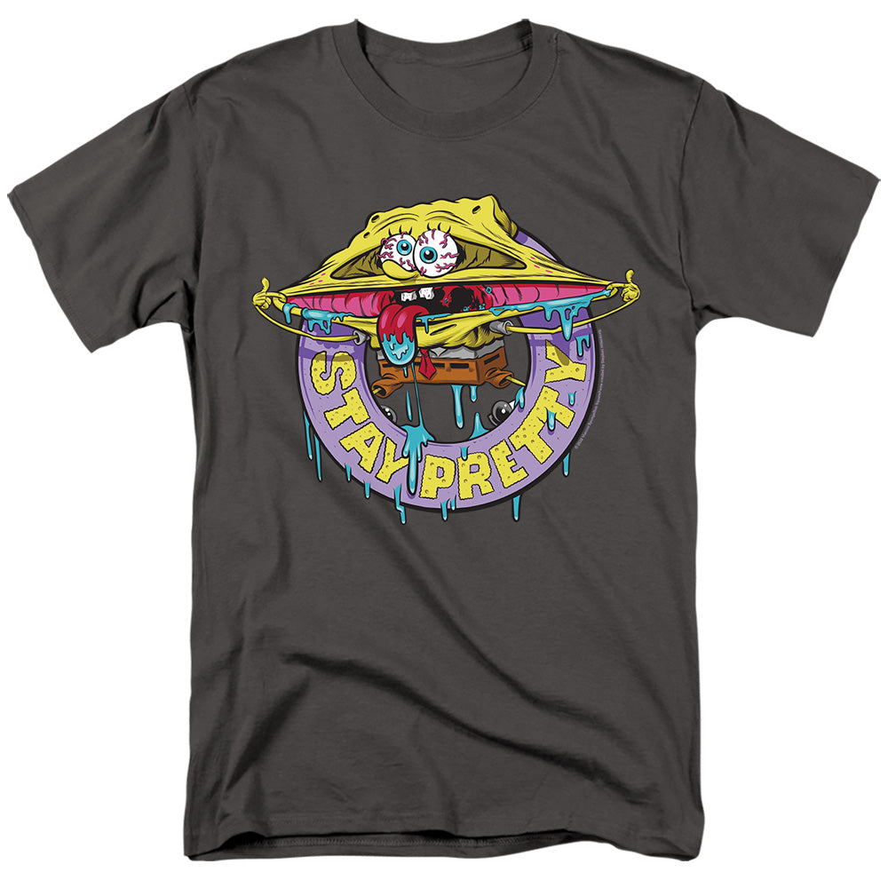 SpongeBob SquarePants - Stay Pretty - Adult Men T-Shirt