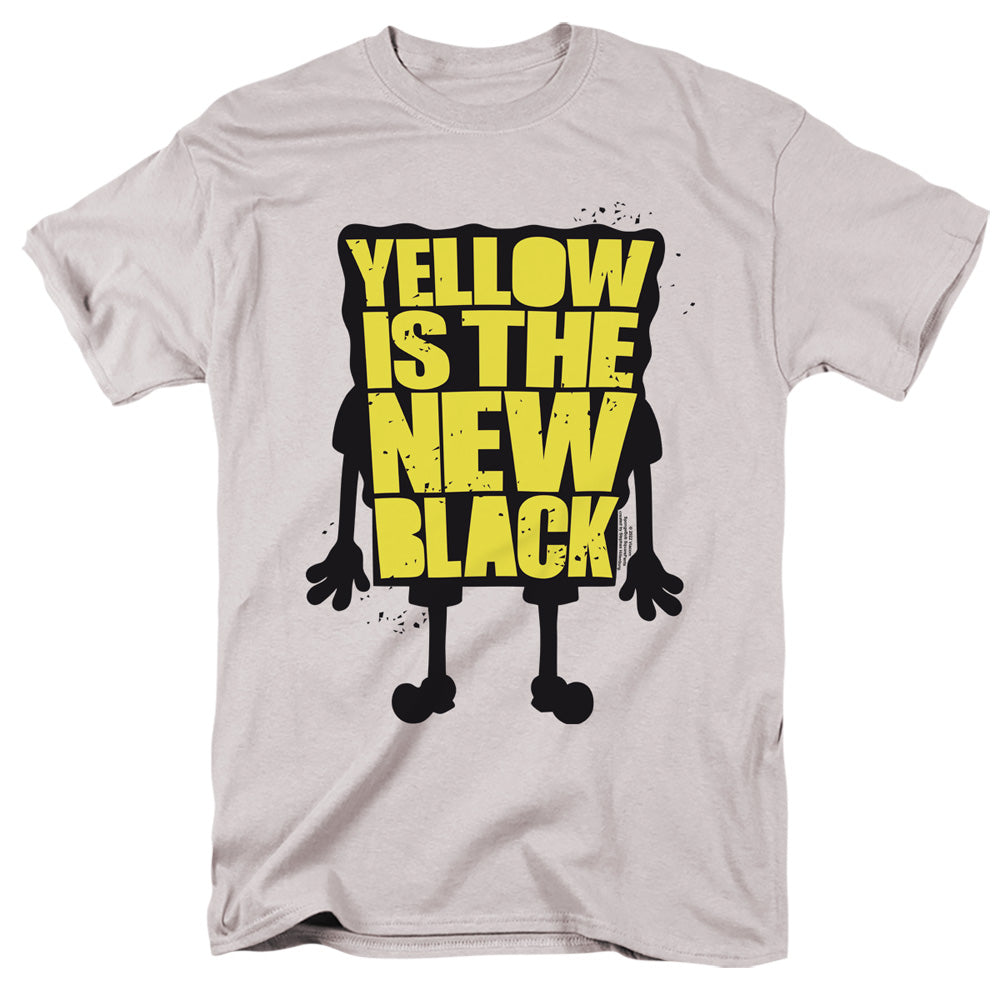 SpongeBob SquarePants - Yellow Is The New Black - Adult Men T-Shirt