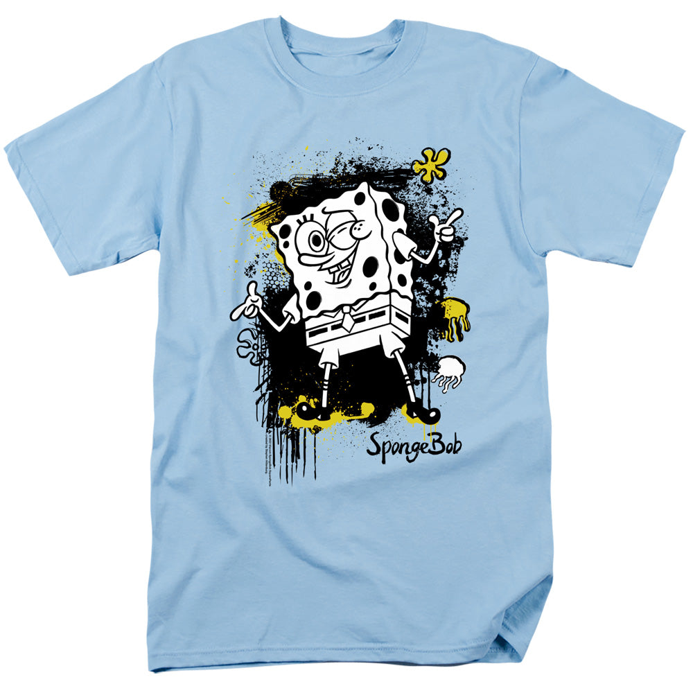 SpongeBob SquarePants - Ink Splatter - Adult Men T-Shirt