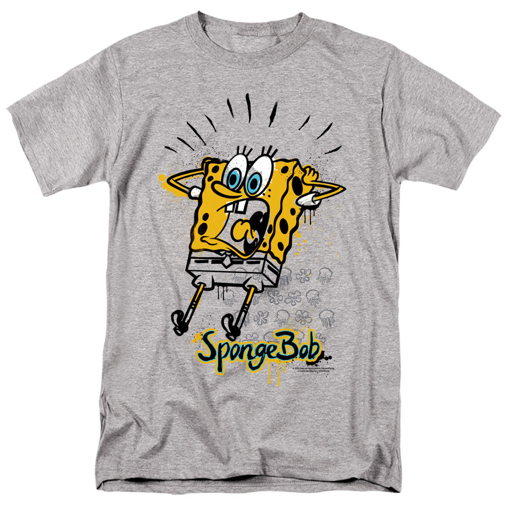 SpongeBob SquarePants - Shocking! - Adult Men T-Shirt