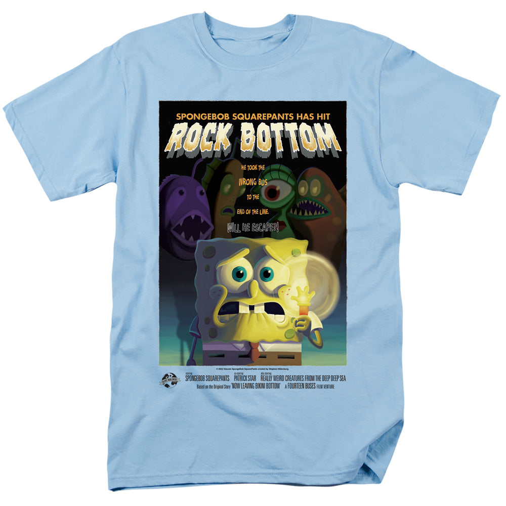 SpongeBob SquarePants - Rock Bottom - Adult Men T-Shirt