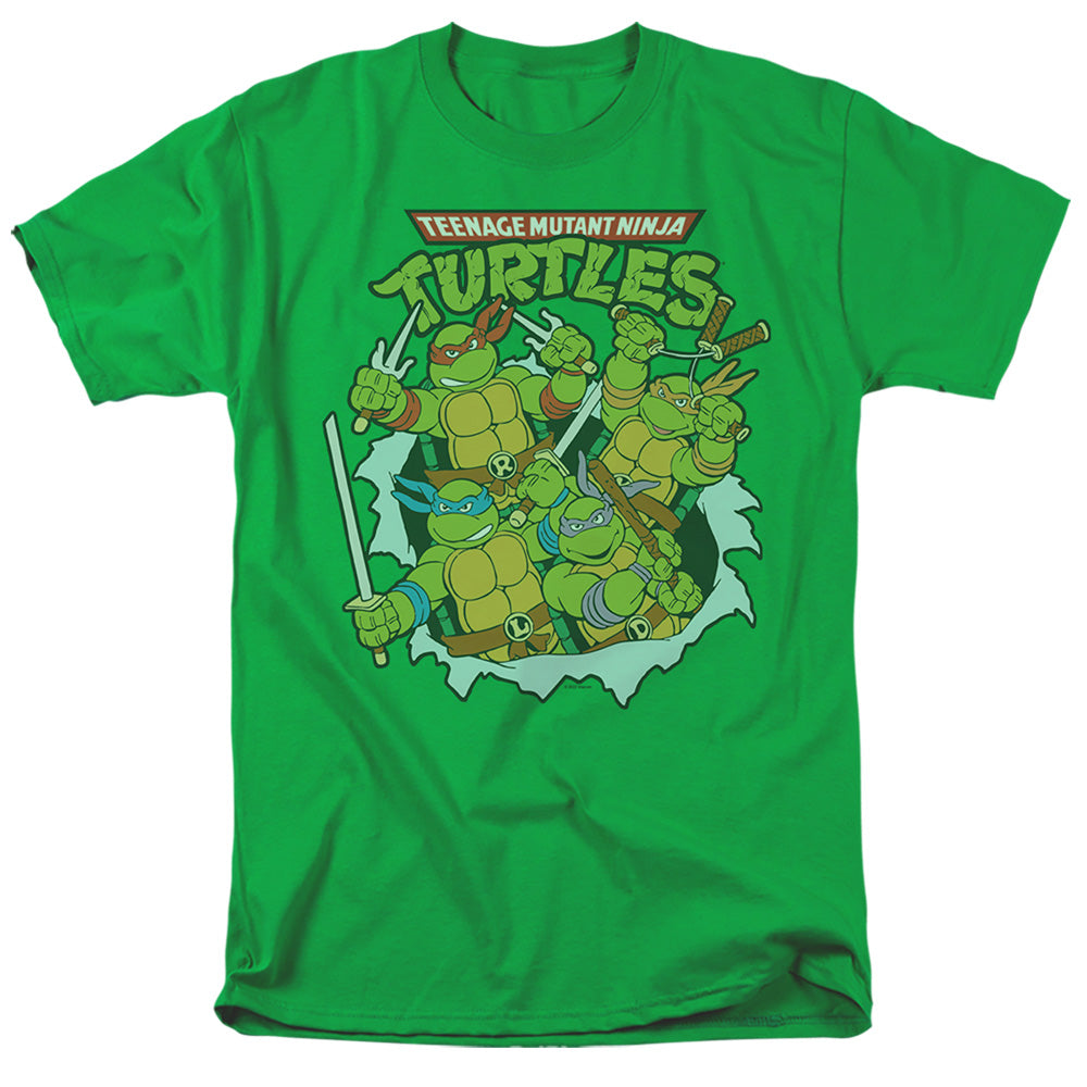 TMNT - Retro Group - Adult T-Shirt
