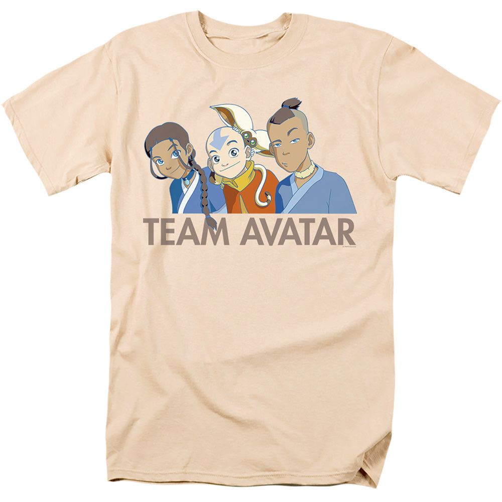 Avatar The Last Airbender - Team Avatar Lineup - Adult Men T-Shirt