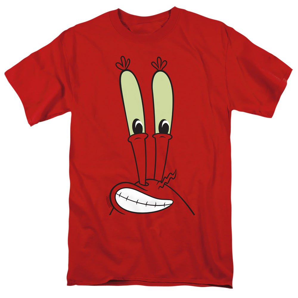 SpongeBob SquarePants - Mr. Krabs Smile Face - Adult Men T-Shirt