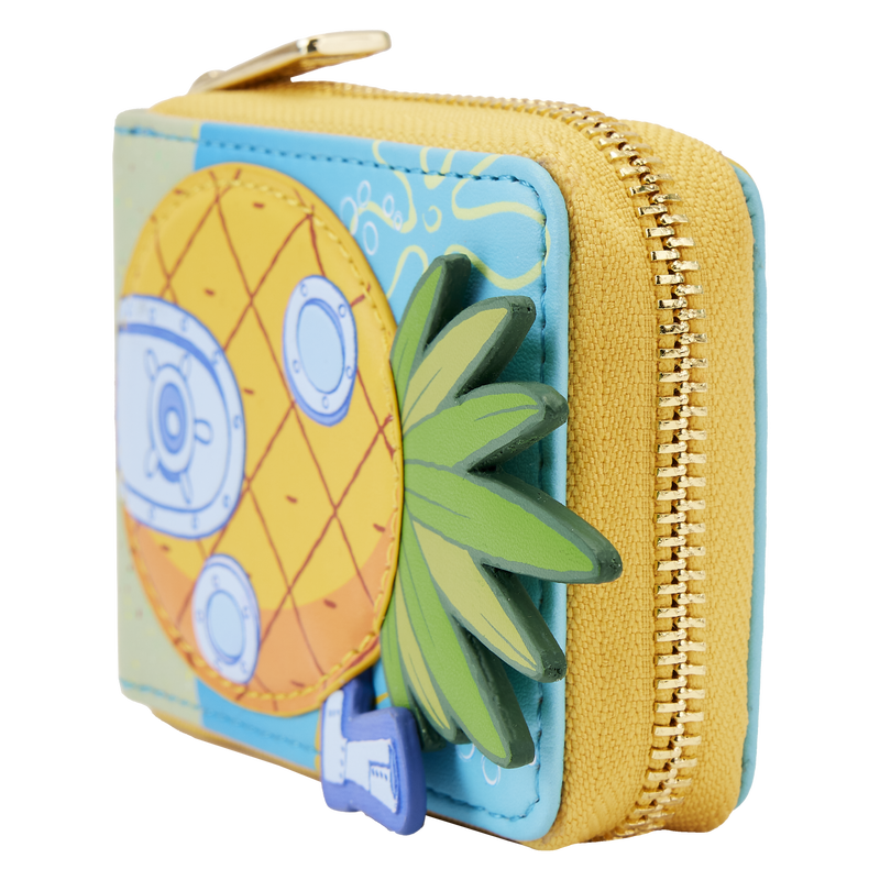 Loungefly SpongeBob SquarePants Pineapple House Accordion Wallet