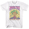 National Parks - Joshua Tree Colorful - White Short Sleeve Adult T-Shirt