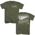 National Parks - California Yosemite - Front and Back Print Adult T-Shirt