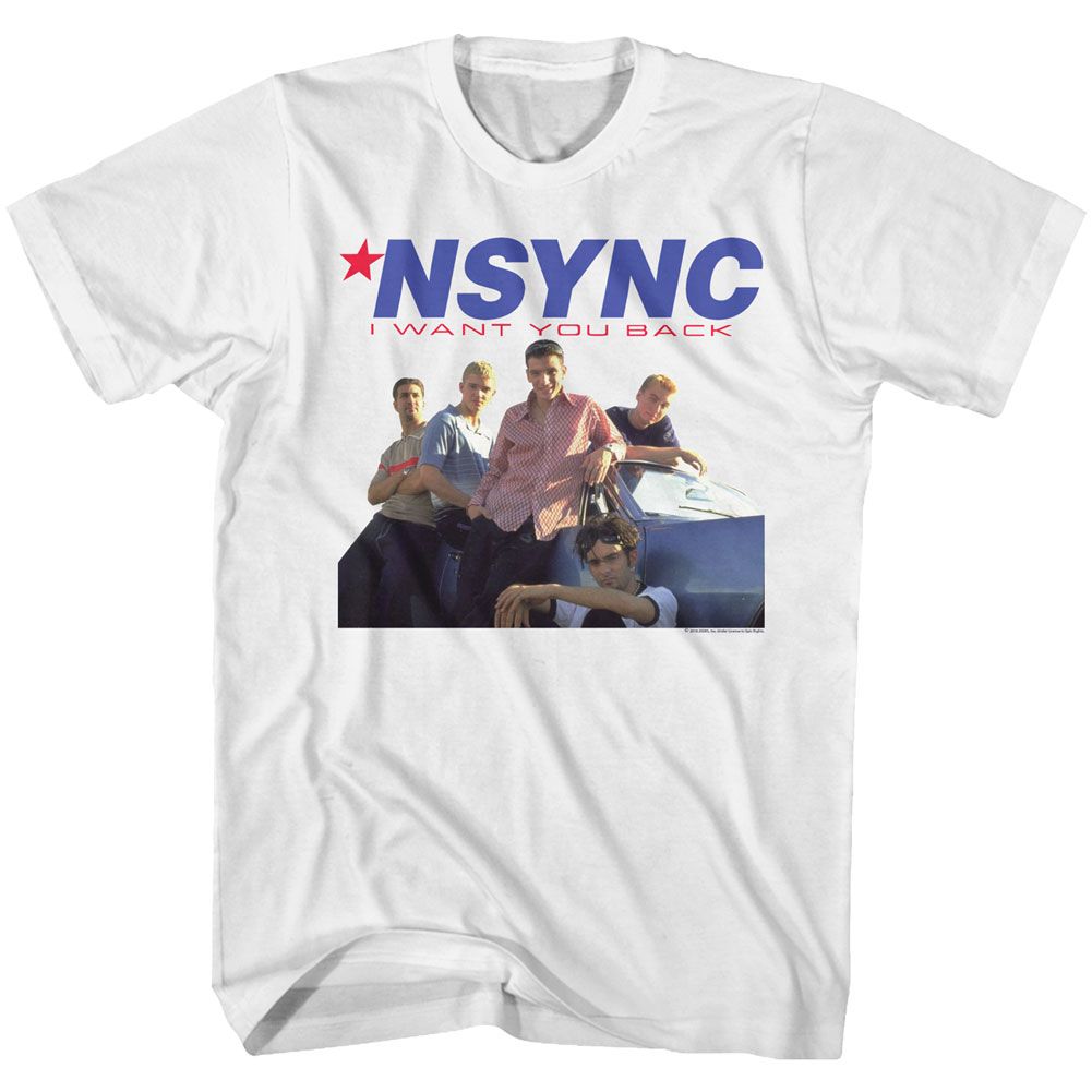 Nsync - Want You Back - Short Sleeve - Adult - T-Shirt