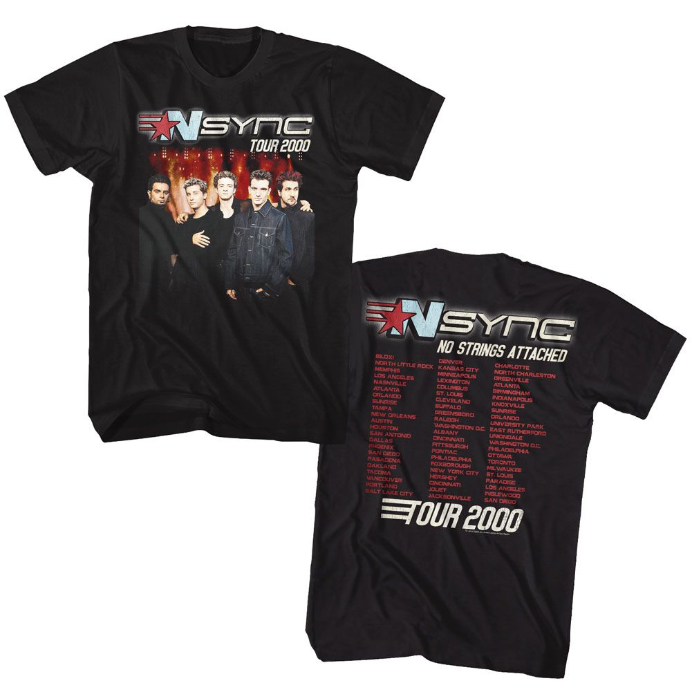 Nsync - Tour 2000 - Short Sleeve - Adult - T-Shirt