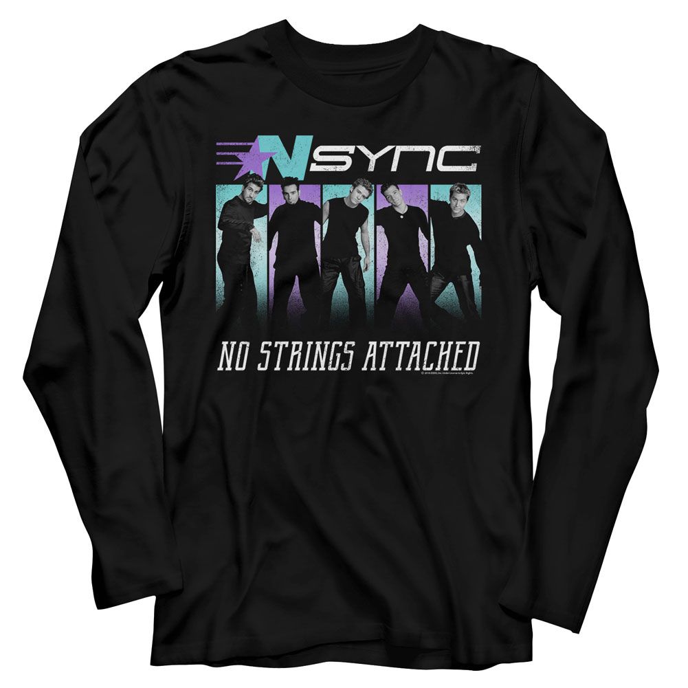 Nsync - Blue Purple - Long Sleeve - Adult - T-Shirt