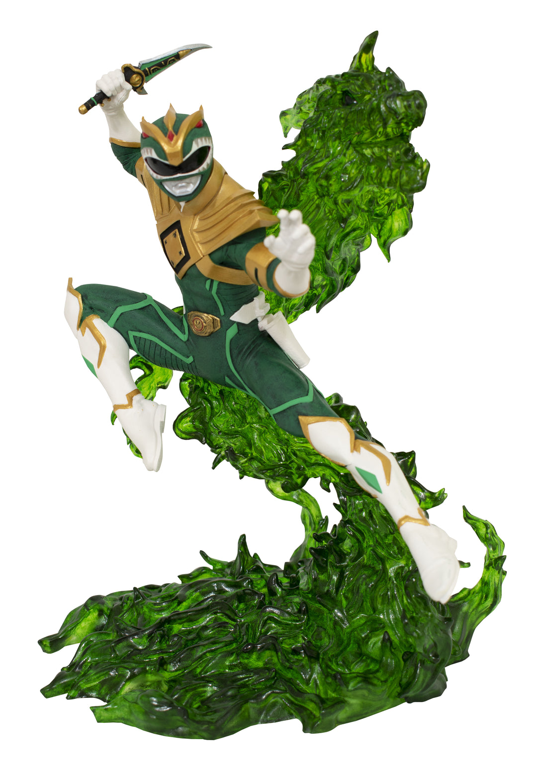 Mighty Morphin Power Rangers Gallery Green Ranger Diamond Select Toys PVC Statue
