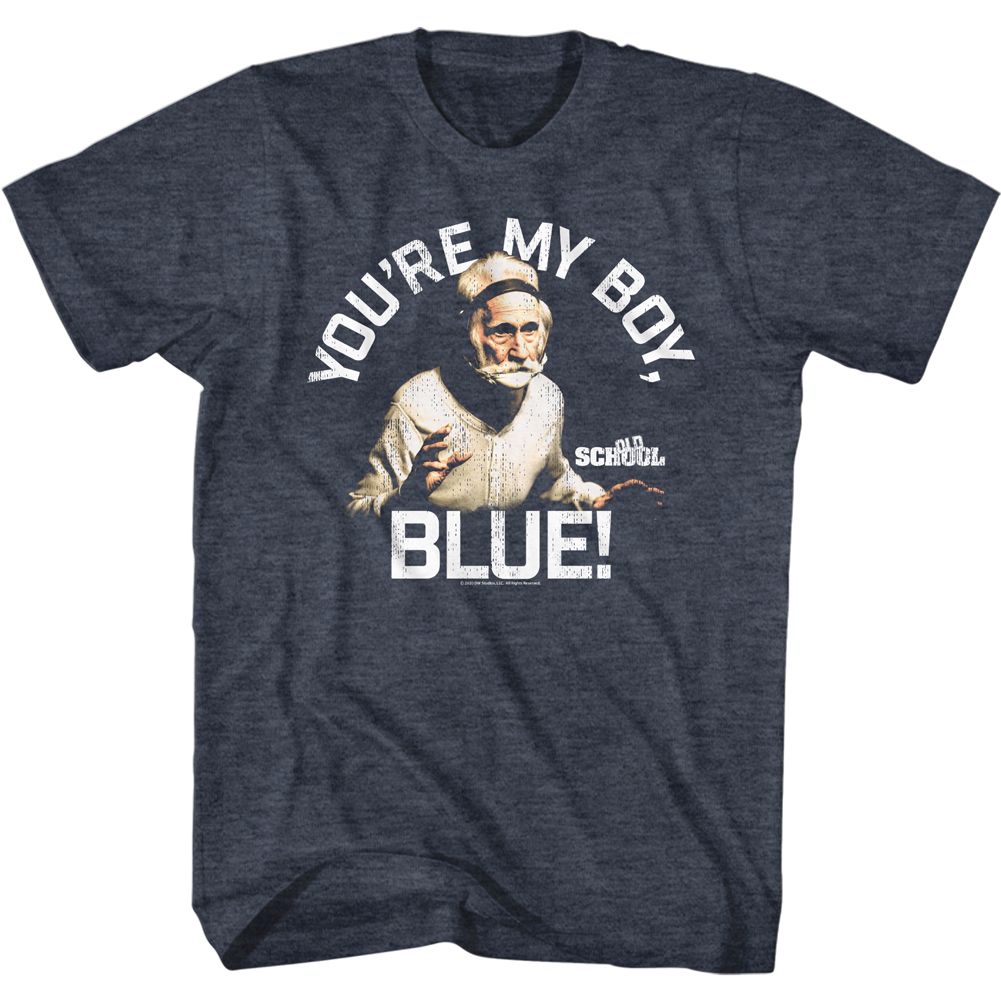 Oldschool - My Boy Blue - Short Sleeve - Heather - Adult - T-Shirt