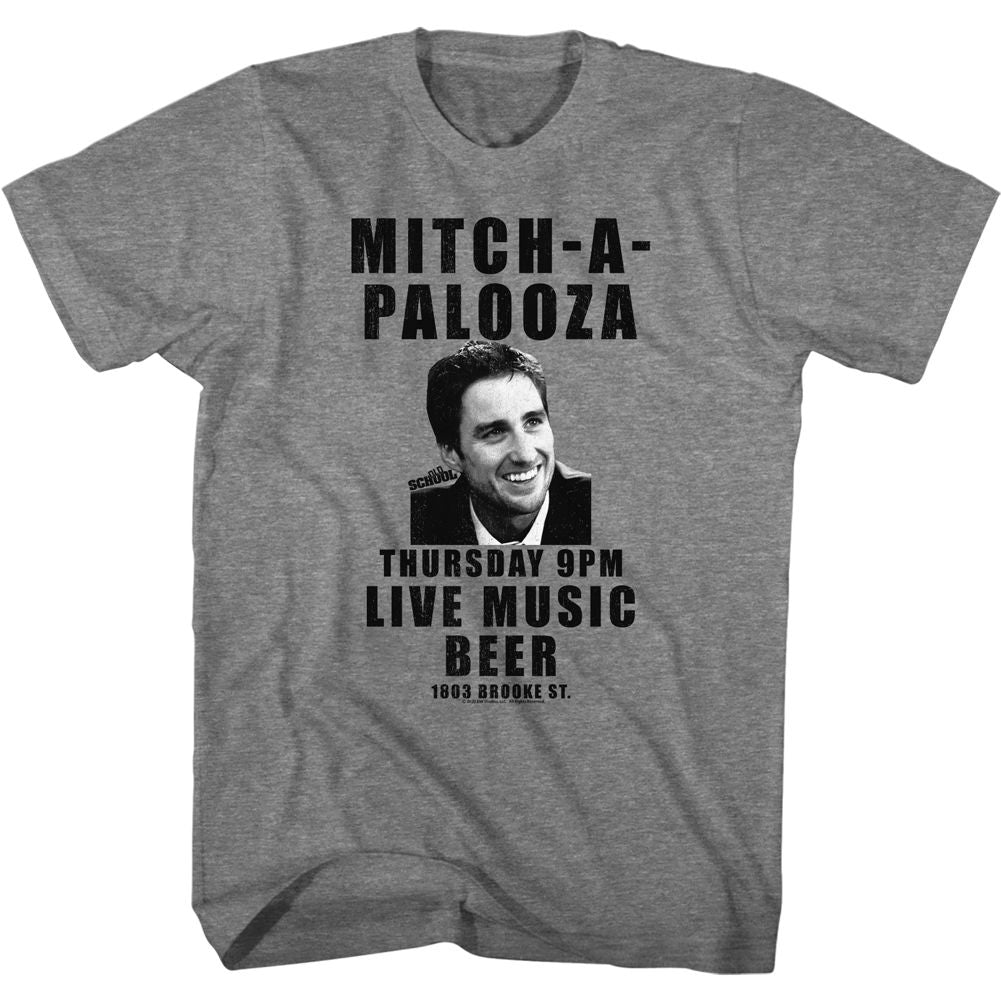 Oldschool - Mitch-A-Palooza - Short Sleeve - Heather - Adult - T-Shirt