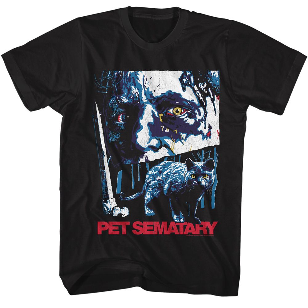 Pet Sematary - Cover Cover - Short Sleeve - Adult - T-Shirt