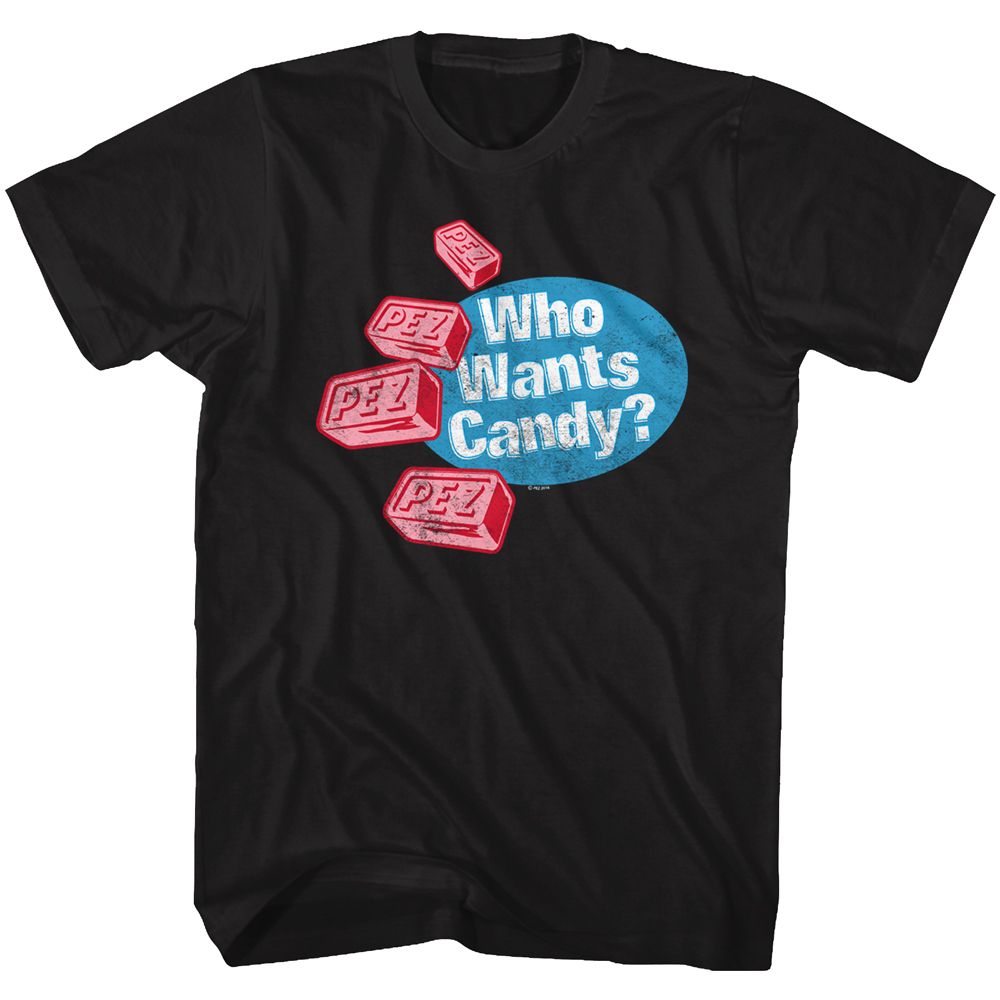 Pez - Who Wants Candy - Short Sleeve - Adult - T-Shirt