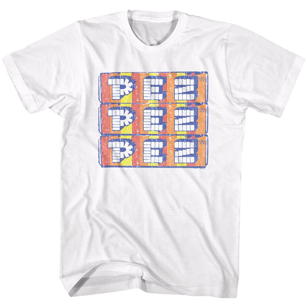 Pez - Stacked - Short Sleeve - Adult - T-Shirt