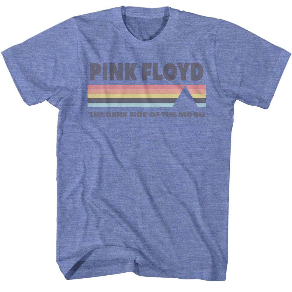 Pink Floyd - Dark Side Of The Moon - Short Sleeve - Heather - Adult - T-Shirt