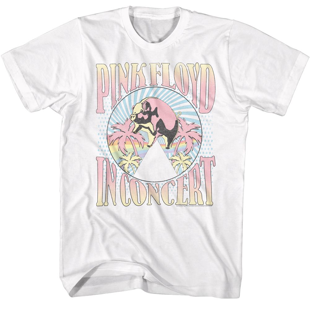 Pink Floyd - Palm Trees - Short Sleeve - Adult - T-Shirt