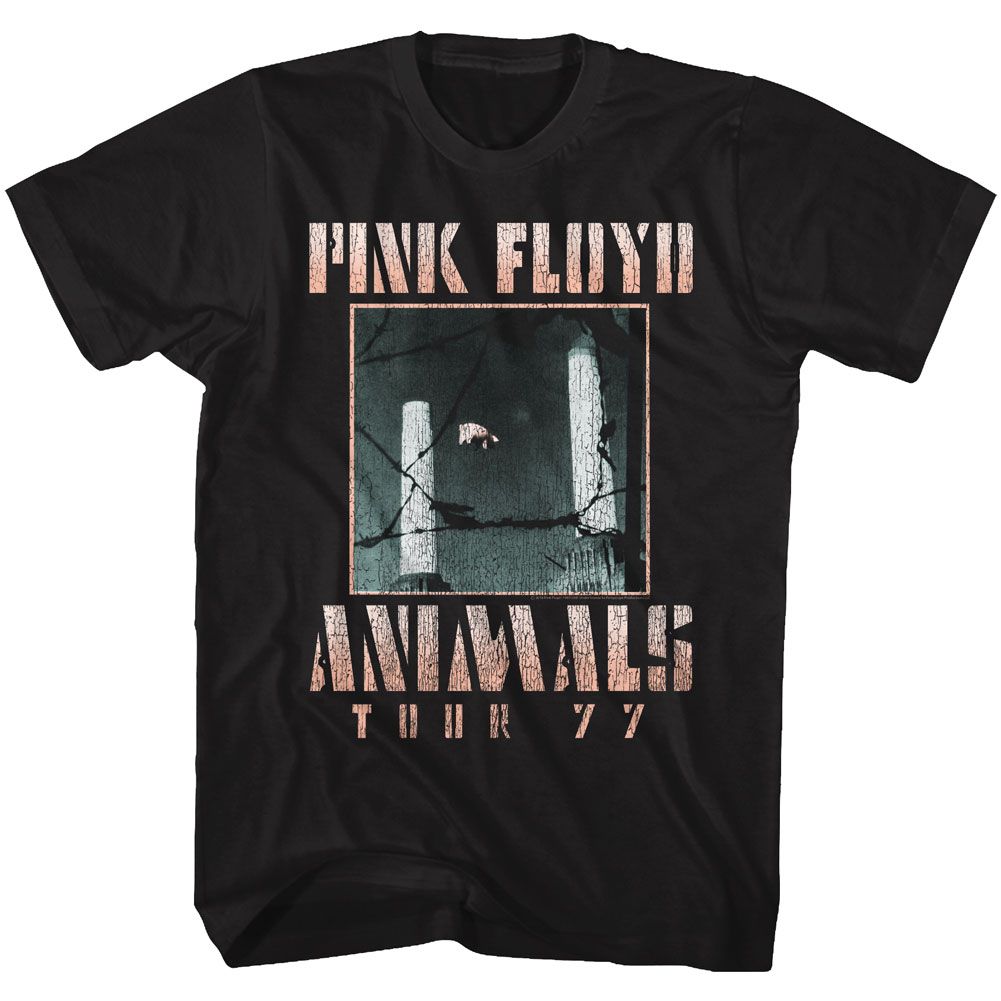 Pink Floyd - Animals Tour 77 - Short Sleeve - Adult - T-Shirt