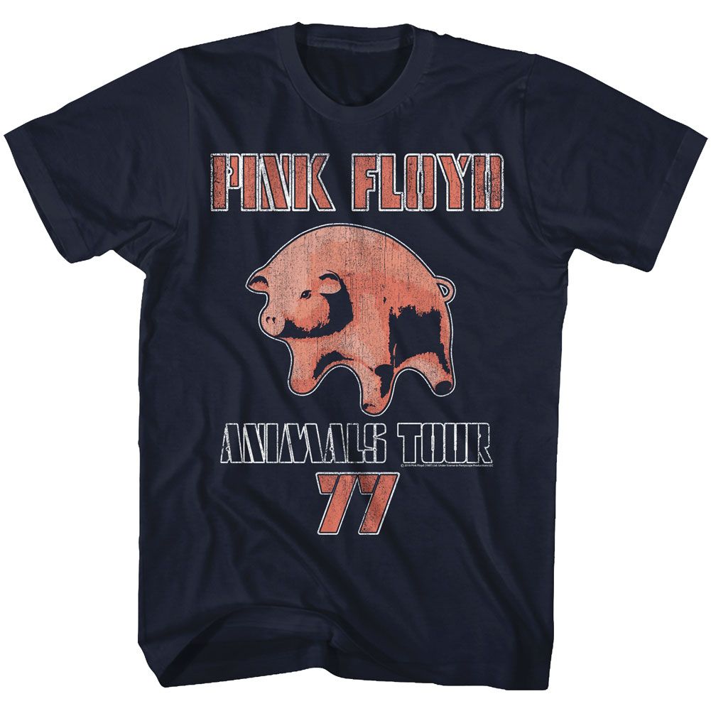 Pink Floyd - Tour 77 - Short Sleeve - Adult - T-Shirt