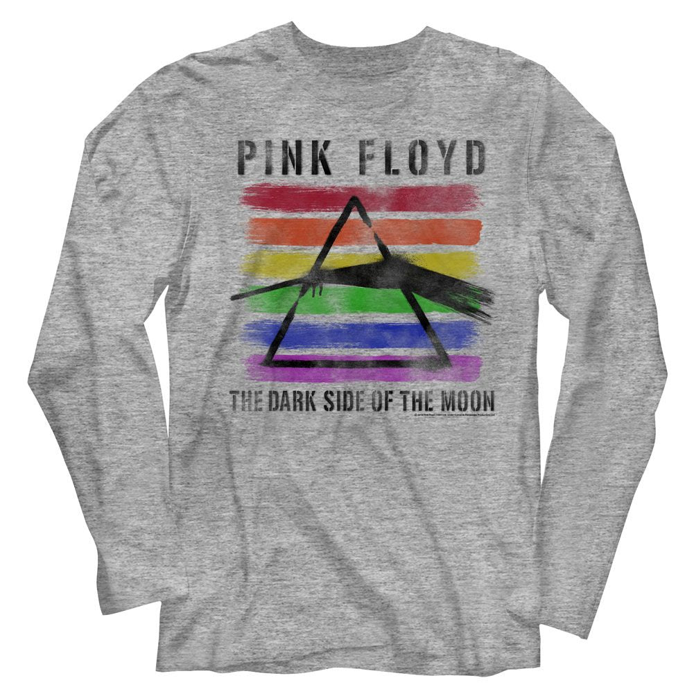 Pink Floyd - Black Light - Long Sleeve - Heather - Adult - T-Shirt