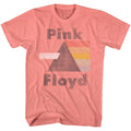 Pink Floyd - Triangle Gradient - Short Sleeve - Heather - Adult - T-Shirt