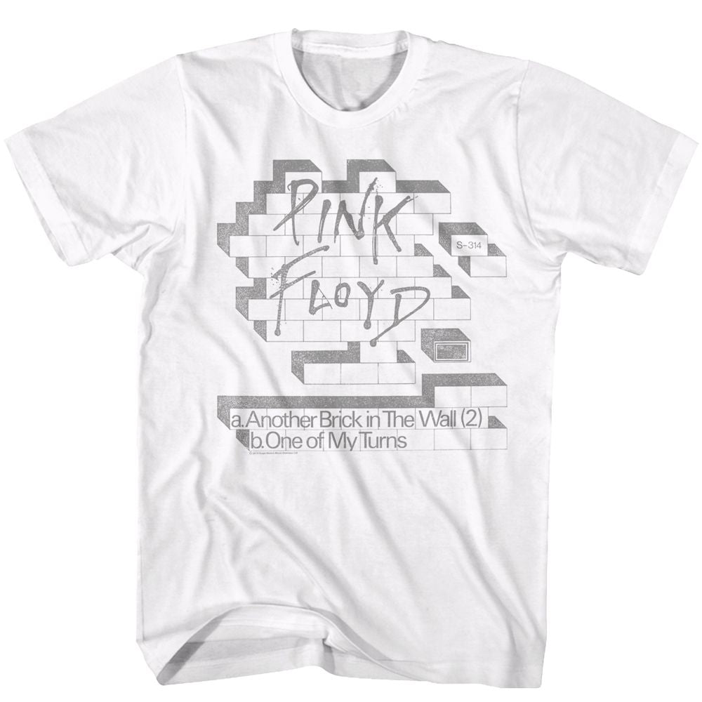 Pink Floyd - Light Bricks - Short Sleeve - Adult - T-Shirt