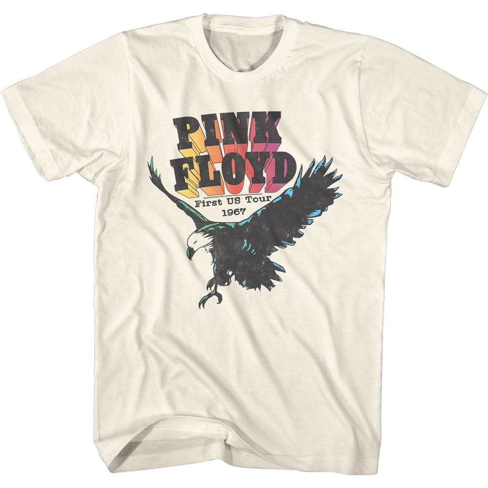 Pink Floyd - First US Tour - Short Sleeve - Adult - T-Shirt