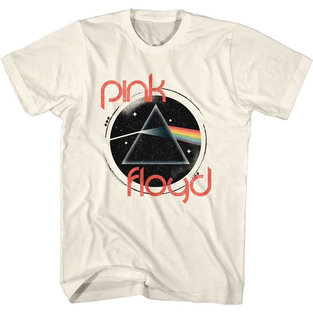 Pink Floyd - Dark Side Of The Moon Circle - Short Sleeve - Adult - T-Shirt