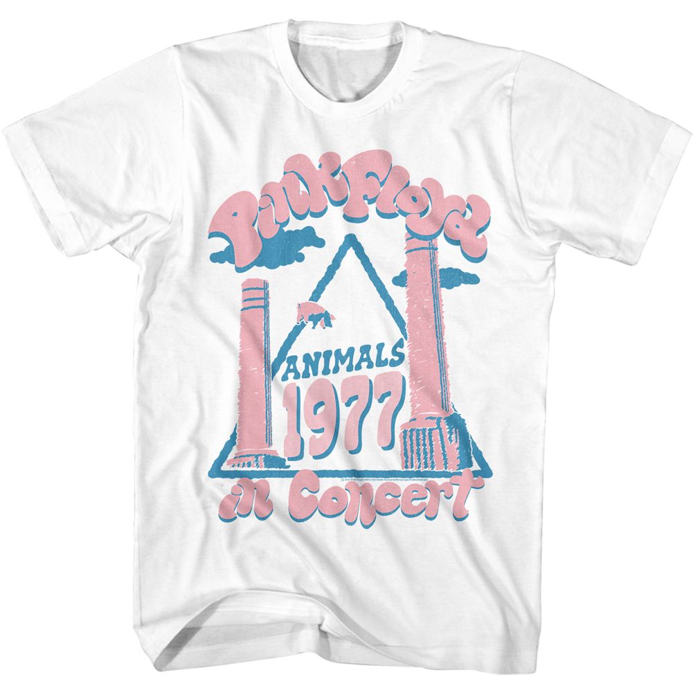 Pink Floyd - Animals Concert - Short Sleeve - Adult - T-Shirt