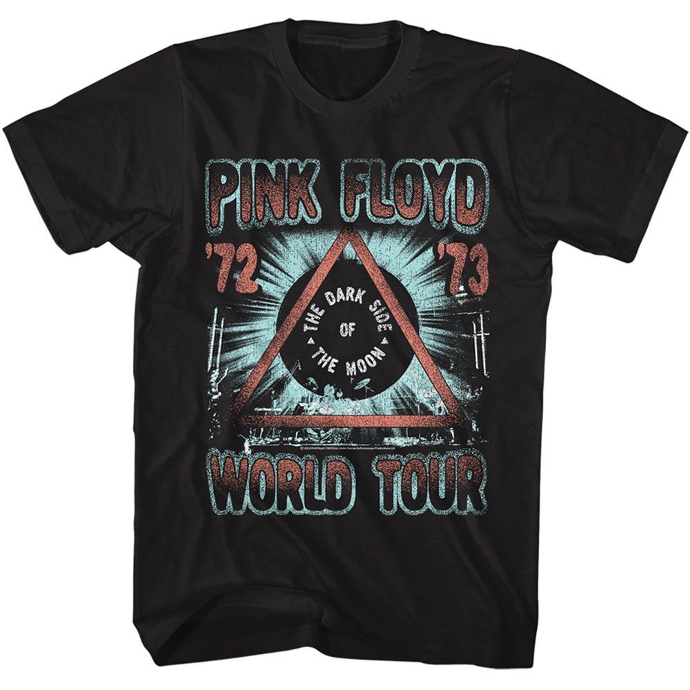 Pink Floyd - 72-73 World Tour - Short Sleeve - Adult - T-Shirt