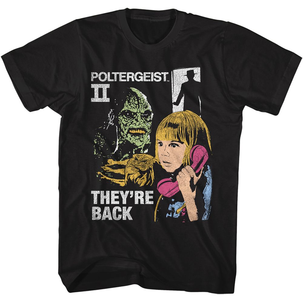 Poltergeist - Carol Anne & The Beast - Short Sleeve - Adult - T-Shirt