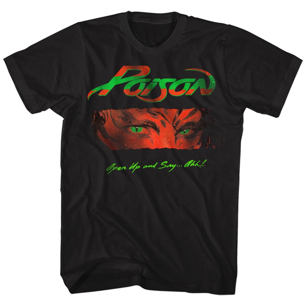 Poison - Open Up & Say Ahh - Short Sleeve - Adult - T-Shirt