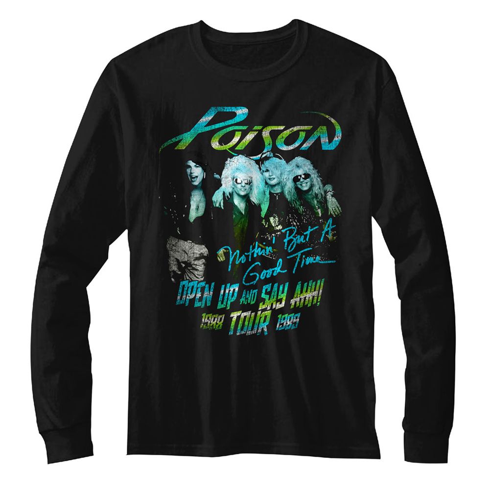 Poison - Tour Shirt - Long Sleeve - Adult - T-Shirt