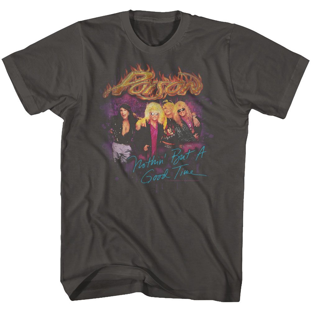 Poison - Good Times - Short Sleeve - Adult - T-Shirt
