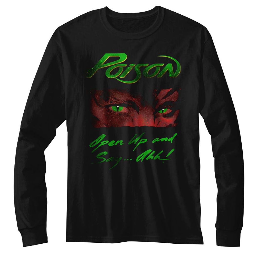 Poison - Open Up - Long Sleeve - Adult - T-Shirt