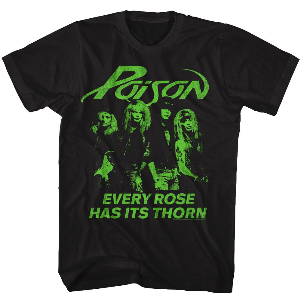 Poison - Every Rose Has Its Thorn - Short Sleeve - Adult - T-Shirt