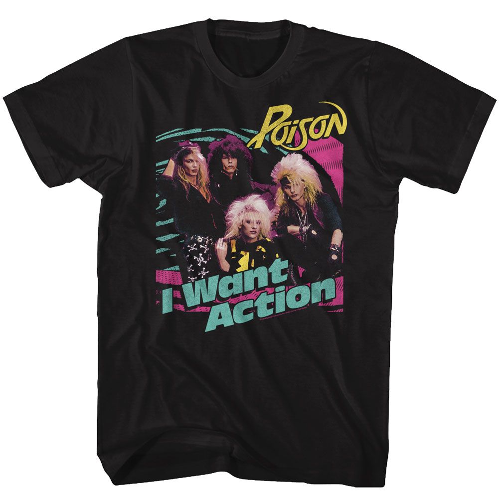 Poison - Bright Action - Short Sleeve - Adult - T-Shirt