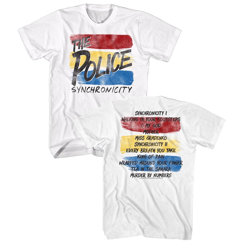 The Police - Synchronicity - Short Sleeve - Adult - T-Shirt