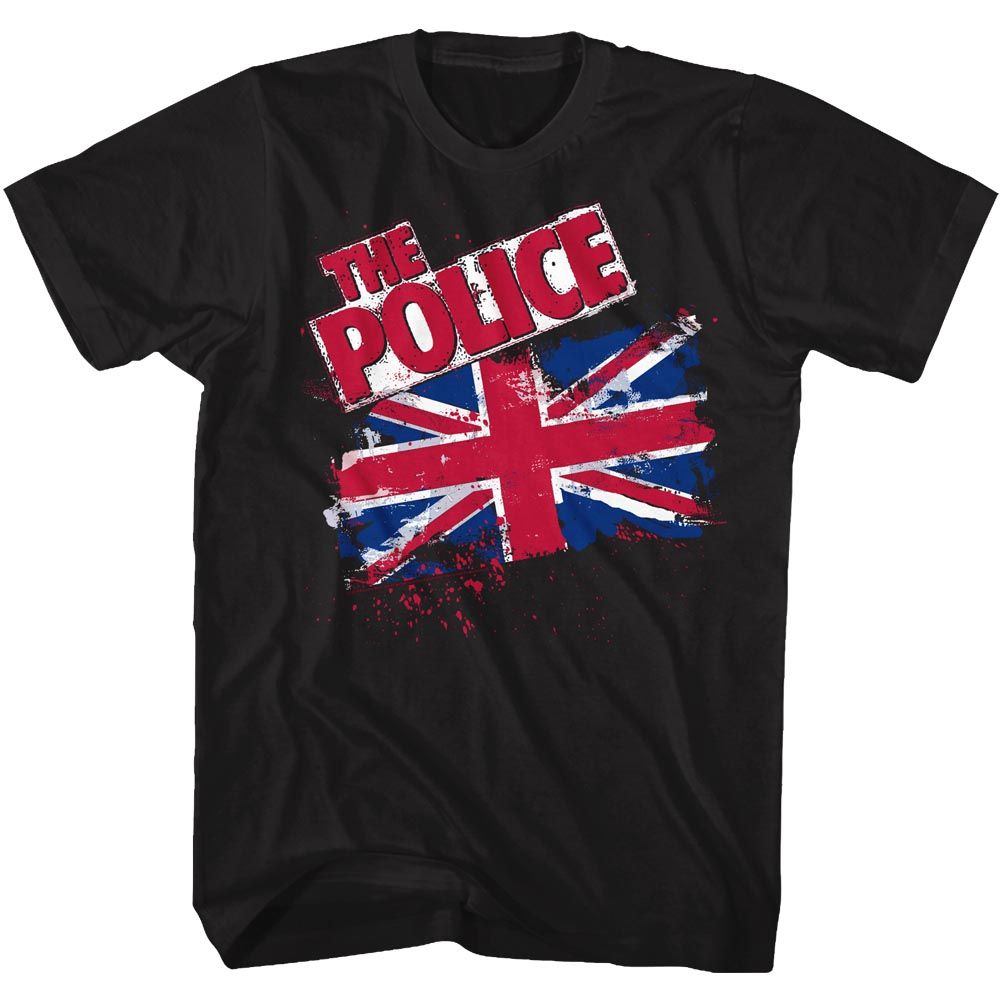 The Police - Union Jack - Short Sleeve - Adult - T-Shirt
