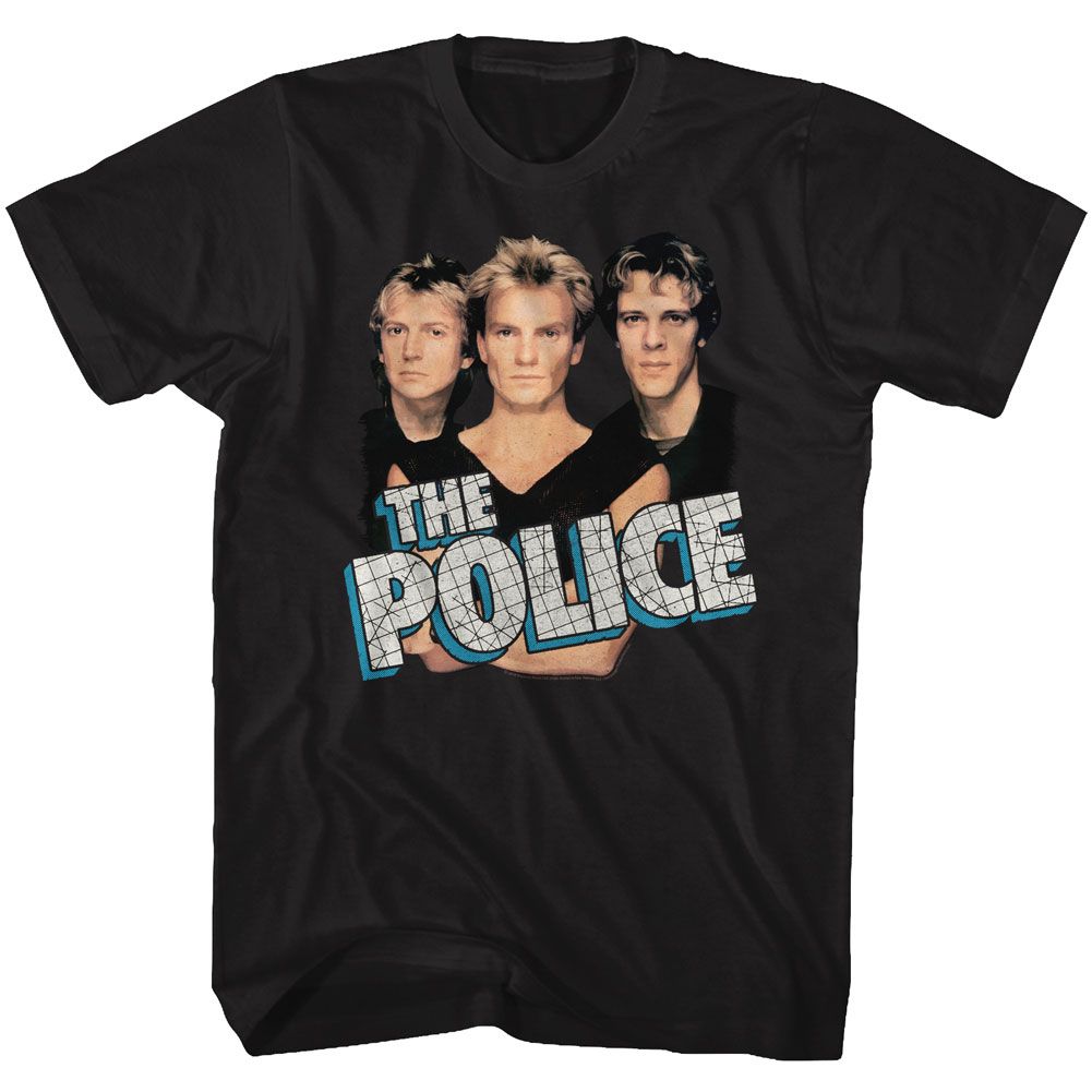 The Police - Boys In Blue - Short Sleeve - Adult - T-Shirt