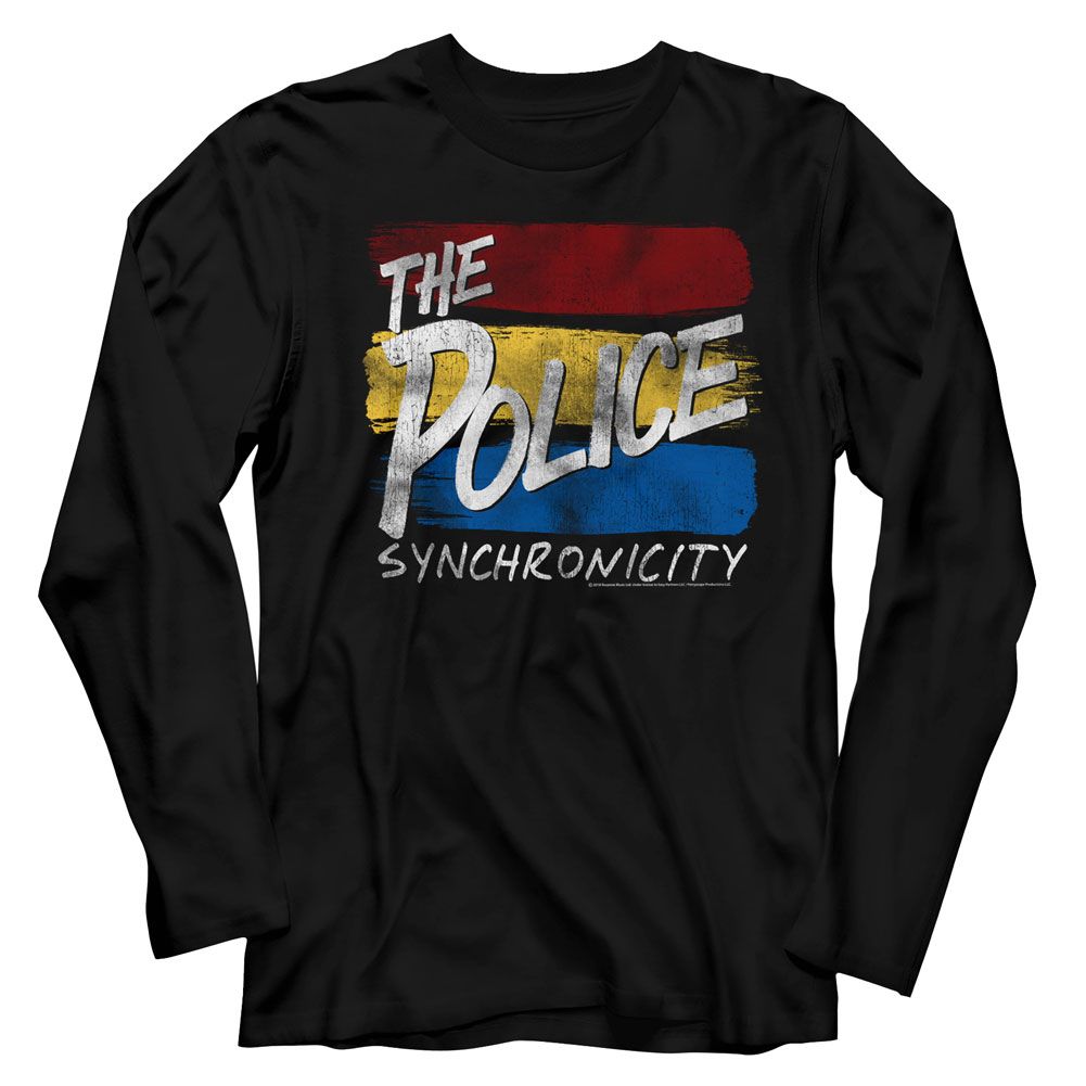 The Police - Sync Inverted - Long Sleeve - Adult - T-Shirt