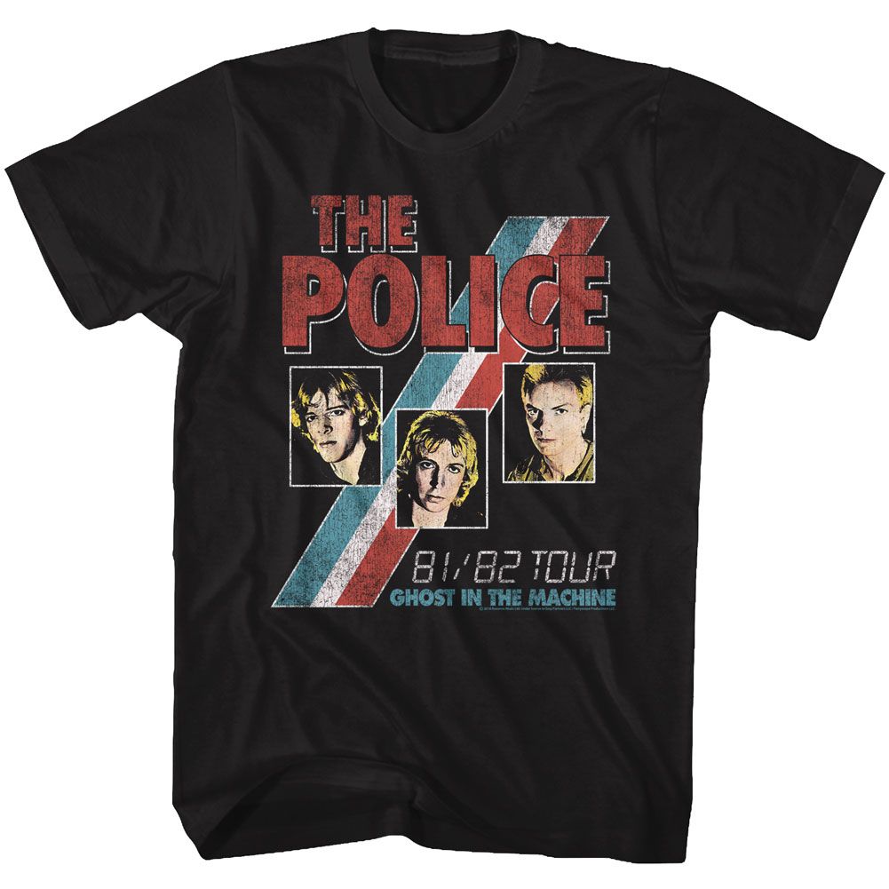 The Police - Ghost In The Machine - Short Sleeve - Adult - T-Shirt